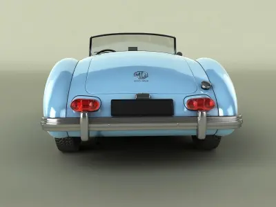 MG MGA Mk2 3D model