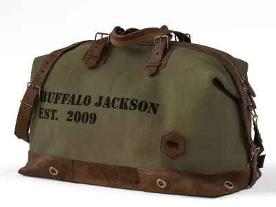 Weekend bag 3D model