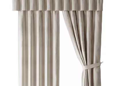 Curtains 03 3D model