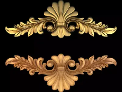 Decorative Ornaments - 03 3D model