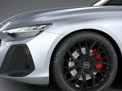 Audi A6 Avant S-line 2026 3D model