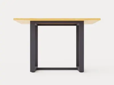 Long Island bar table Low-poly 3D model