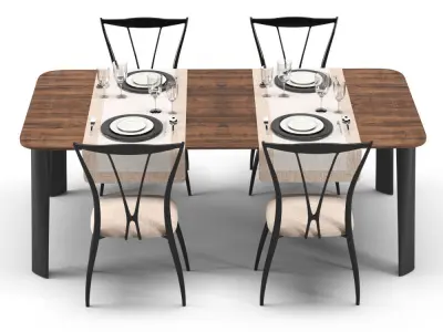 Cantori Milos and Vilma 3D model