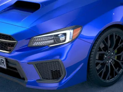 Subaru WRX STI s209 2019 3D model