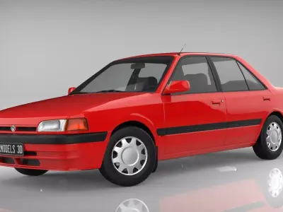 Mazda 323 Sedan 3D model