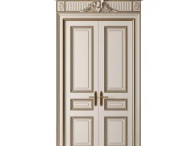 Classic Doors 08 3D model