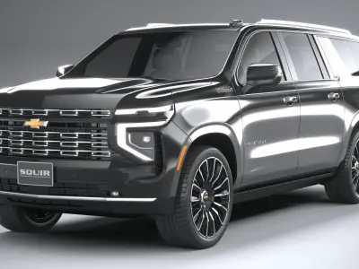Chevrolet High Country Suburban CG 2025 3D model