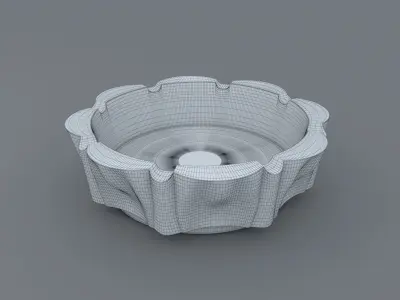 Decorative Ashtray  3D print model
