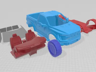 F-150 2022 3D print model