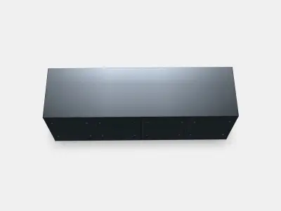 NORDLI Chest of 6 drawers 12 Low-poly 3D model