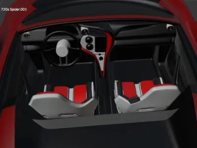 Mclaren 720s Spider 3D model by daniel-ciocarlan