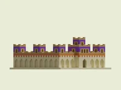 Babel Walls 3D model