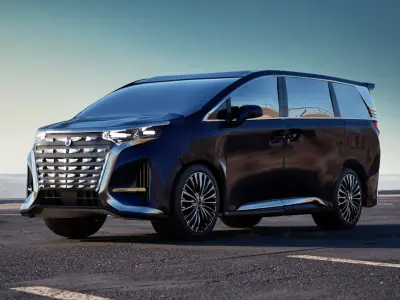 BYD Denza D9 3D model