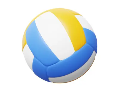 Volly Ball 3D model