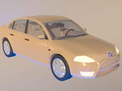 vios car 3D model