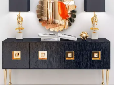 Jonathan Adler Consoles 3D model