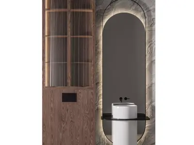 Luxury Bathroom 177 3D model