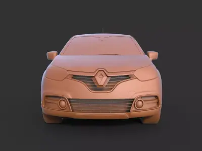 Renault Captur 2013 3D print model