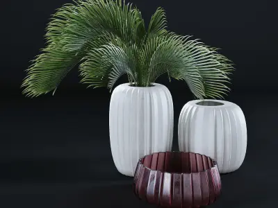 Vase Set 3D model purchase