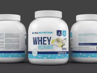 Protein Powder 3D model 127