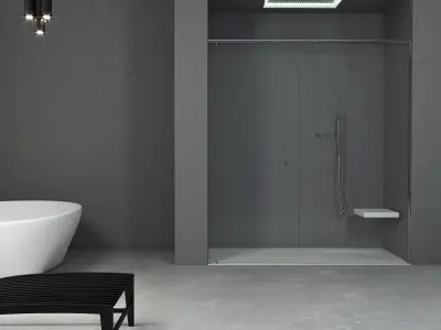 Bathroom furniture set Panta Rel 6 3D model