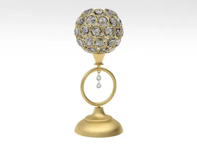 3d classic trinket model Low-poly 3D model