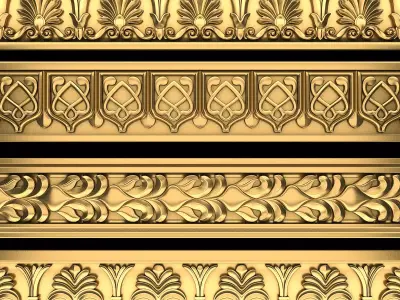Path Ornament Pack 24 3D model