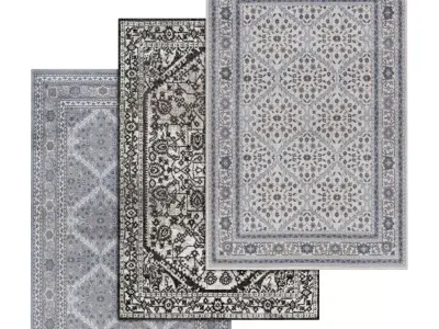 Rug Set 858 3D model