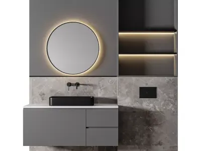 Luxury Bathroom 236 3D model