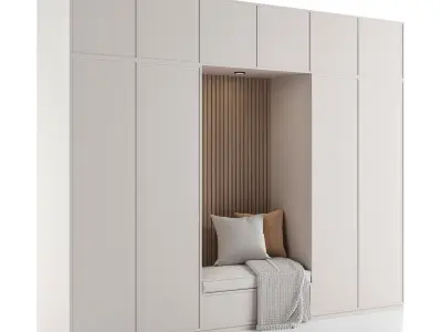 Hallway Furniture 04 3D model