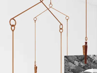 Home Decor Hanging Photos 3D model