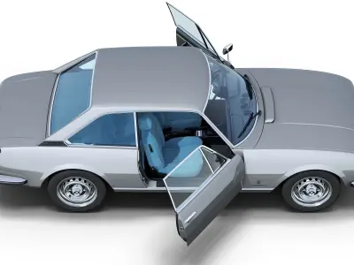 Peugeot 504 Coupe 3D model