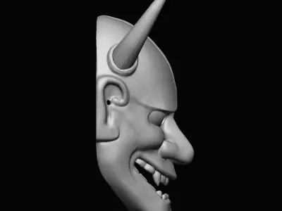 Hannya Mask -wearable 3D print model