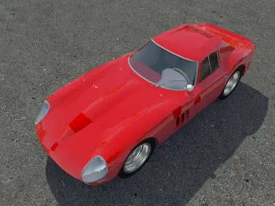 1963 Ferrari 250 GTO 3d model 3D model