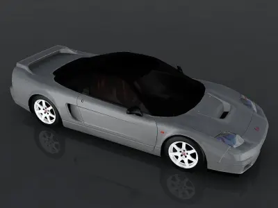 Honda NSX-R Low-poly 3D model