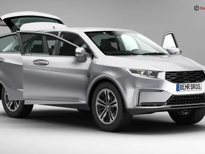 Generic SUV 3 3D model