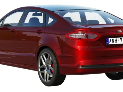 Mondeo Fusion 3D model