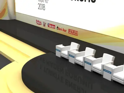 Congress Scenery 021 3D model