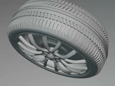 Car Rim Free 3D model