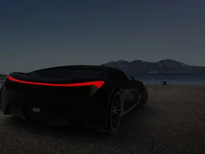 Super Car  3D model buy