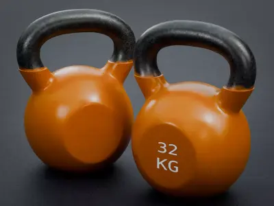 Kettlebell Weight 3D model