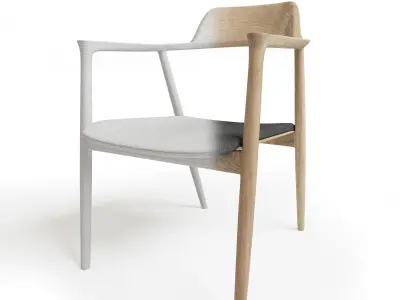 Hiroshima Loungechair 3D model