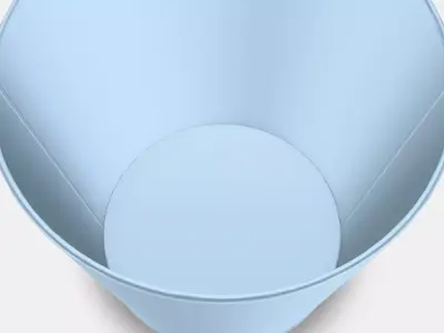 VITLOK Plant pot 1 Low-poly 3D model