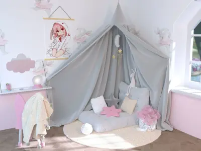 Baby Room 3D model