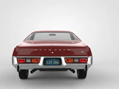 Plymouth Fury 1978 3D model