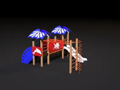 Childrens play complex 3D model purchase