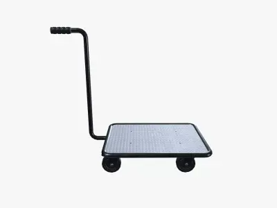 Push Cart Dolly Low-poly 3D model