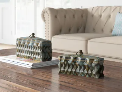 Altheta Ceramic Container Set 3D model