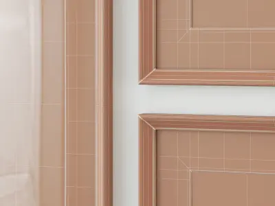 Gallery Wall 120 3D model