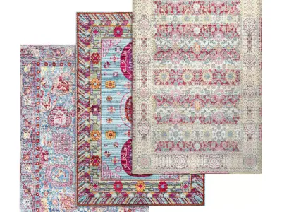 Rug Set 1713 3D model